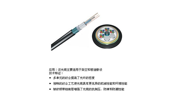 供应普天12芯层绞式室外单模光缆